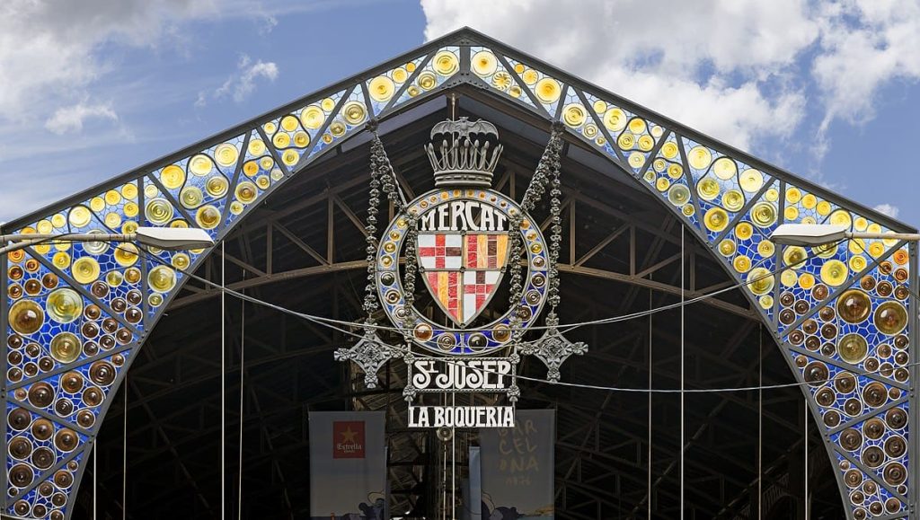 Rótulo la Boquería de Barcelona